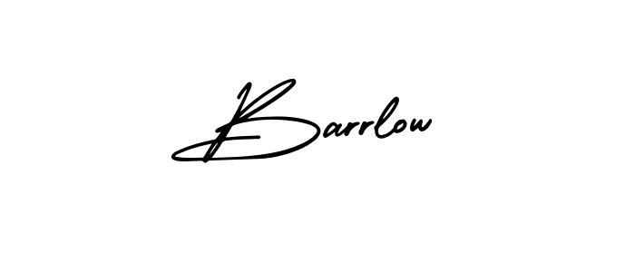 Design your own signature with our free online signature maker. With this signature software, you can create a handwritten (AmerikaSignatureDemo-Regular) signature for name Barrlow. Barrlow signature style 3 images and pictures png
