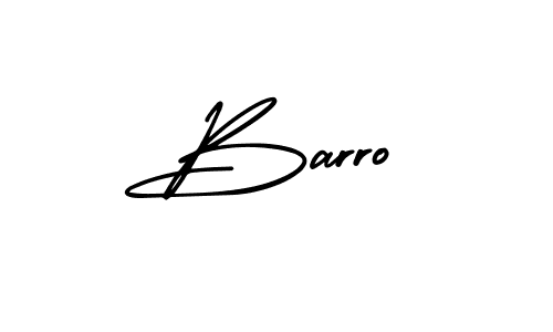 Create a beautiful signature design for name Barro. With this signature (AmerikaSignatureDemo-Regular) fonts, you can make a handwritten signature for free. Barro signature style 3 images and pictures png