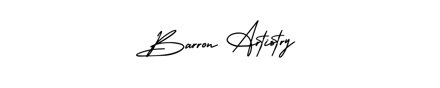 Also we have Barron Artistry name is the best signature style. Create professional handwritten signature collection using AmerikaSignatureDemo-Regular autograph style. Barron Artistry signature style 3 images and pictures png