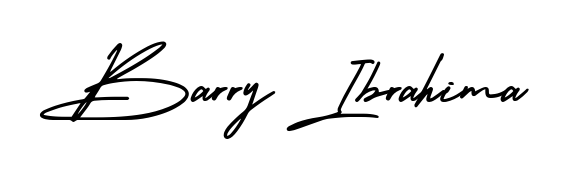 Also You can easily find your signature by using the search form. We will create Barry Ibrahima name handwritten signature images for you free of cost using AmerikaSignatureDemo-Regular sign style. Barry Ibrahima signature style 3 images and pictures png