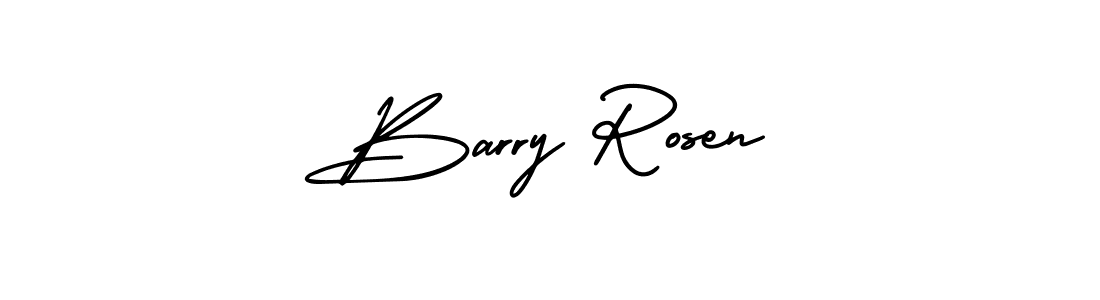 Barry Rosen stylish signature style. Best Handwritten Sign (AmerikaSignatureDemo-Regular) for my name. Handwritten Signature Collection Ideas for my name Barry Rosen. Barry Rosen signature style 3 images and pictures png