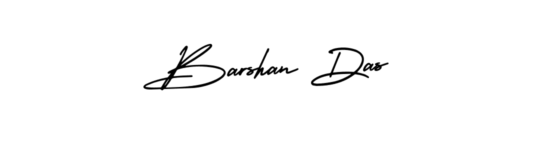 Create a beautiful signature design for name Barshan Das. With this signature (AmerikaSignatureDemo-Regular) fonts, you can make a handwritten signature for free. Barshan Das signature style 3 images and pictures png