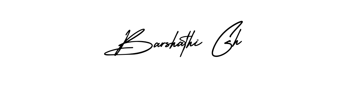 Make a beautiful signature design for name Barshathi Gh. With this signature (AmerikaSignatureDemo-Regular) style, you can create a handwritten signature for free. Barshathi Gh signature style 3 images and pictures png