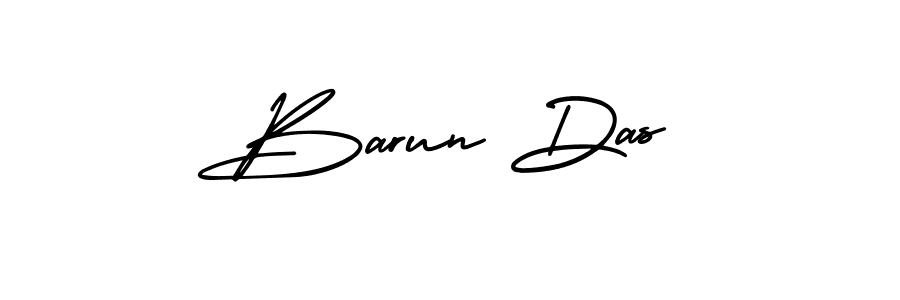 The best way (AmerikaSignatureDemo-Regular) to make a short signature is to pick only two or three words in your name. The name Barun Das include a total of six letters. For converting this name. Barun Das signature style 3 images and pictures png