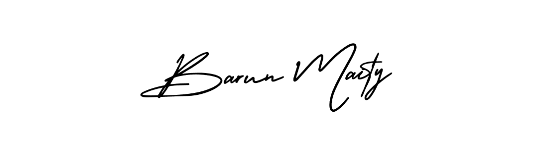 How to Draw Barun Maity signature style? AmerikaSignatureDemo-Regular is a latest design signature styles for name Barun Maity. Barun Maity signature style 3 images and pictures png
