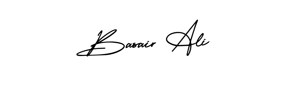How to make Basair Ali signature? AmerikaSignatureDemo-Regular is a professional autograph style. Create handwritten signature for Basair Ali name. Basair Ali signature style 3 images and pictures png