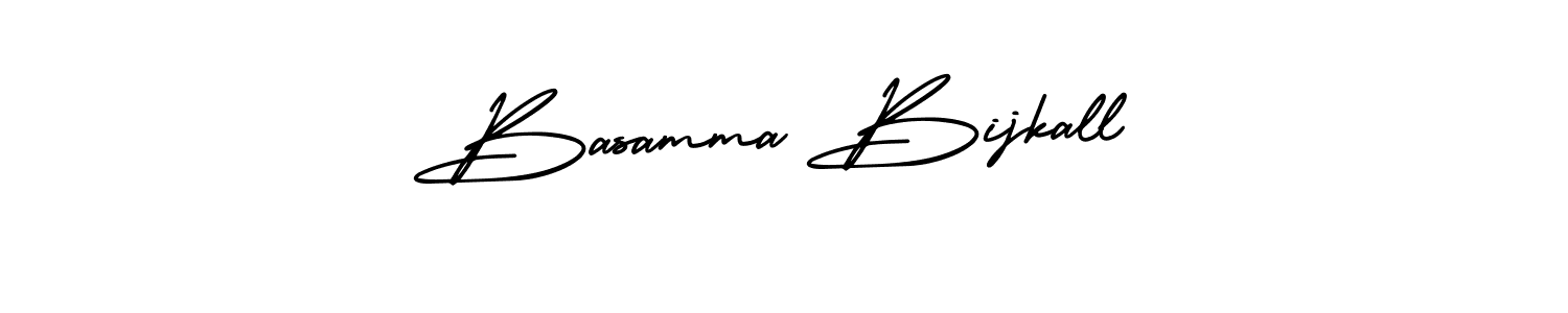 Make a short Basamma Bijkall signature style. Manage your documents anywhere anytime using AmerikaSignatureDemo-Regular. Create and add eSignatures, submit forms, share and send files easily. Basamma Bijkall signature style 3 images and pictures png