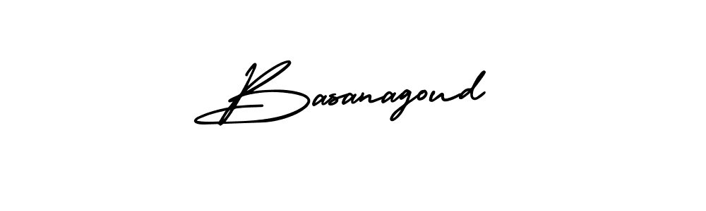 How to make Basanagoud signature? AmerikaSignatureDemo-Regular is a professional autograph style. Create handwritten signature for Basanagoud name. Basanagoud signature style 3 images and pictures png