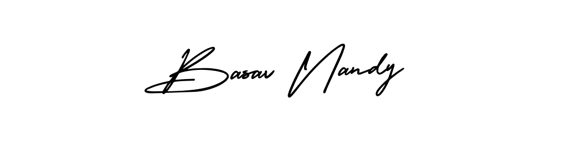 Also we have Basav Nandy name is the best signature style. Create professional handwritten signature collection using AmerikaSignatureDemo-Regular autograph style. Basav Nandy signature style 3 images and pictures png