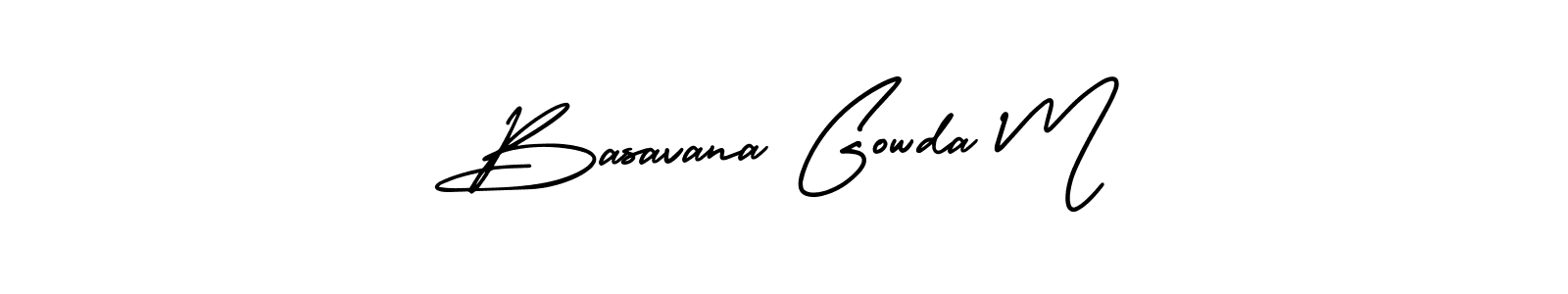 Best and Professional Signature Style for Basavana Gowda M. AmerikaSignatureDemo-Regular Best Signature Style Collection. Basavana Gowda M signature style 3 images and pictures png