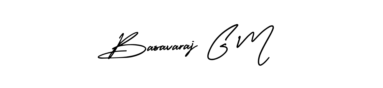 Create a beautiful signature design for name Basavaraj G M. With this signature (AmerikaSignatureDemo-Regular) fonts, you can make a handwritten signature for free. Basavaraj G M signature style 3 images and pictures png