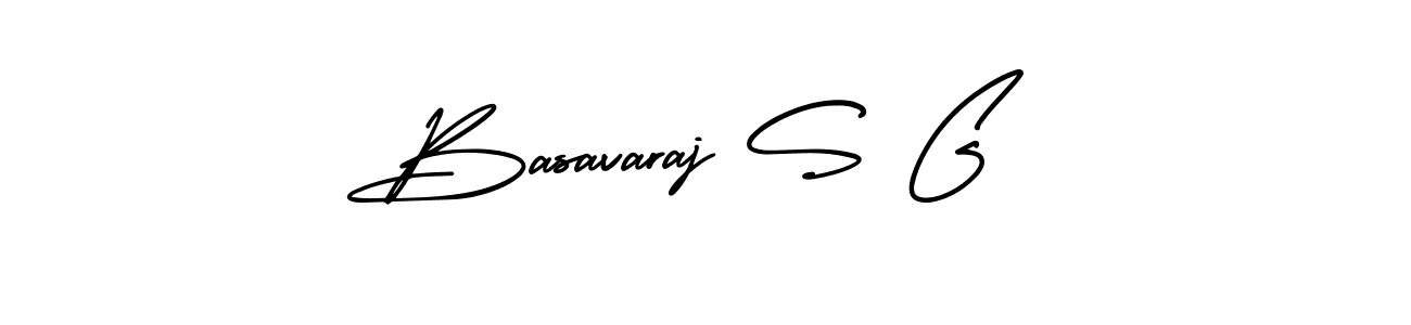 Create a beautiful signature design for name Basavaraj S G. With this signature (AmerikaSignatureDemo-Regular) fonts, you can make a handwritten signature for free. Basavaraj S G signature style 3 images and pictures png