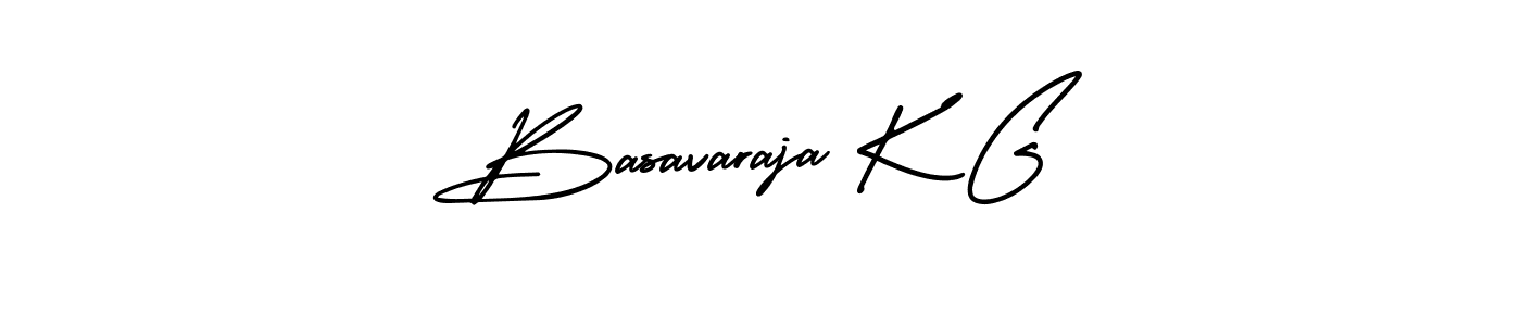 Use a signature maker to create a handwritten signature online. With this signature software, you can design (AmerikaSignatureDemo-Regular) your own signature for name Basavaraja K G. Basavaraja K G signature style 3 images and pictures png