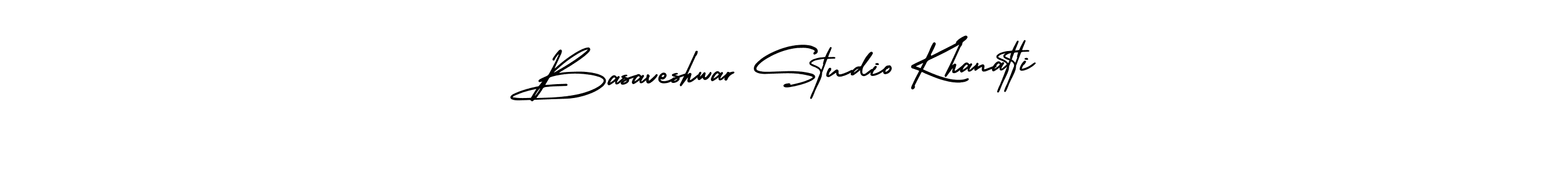 Also You can easily find your signature by using the search form. We will create Basaveshwar Studio Khanatti name handwritten signature images for you free of cost using AmerikaSignatureDemo-Regular sign style. Basaveshwar Studio Khanatti signature style 3 images and pictures png