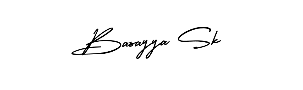 Make a beautiful signature design for name Basayya Sk. Use this online signature maker to create a handwritten signature for free. Basayya Sk signature style 3 images and pictures png