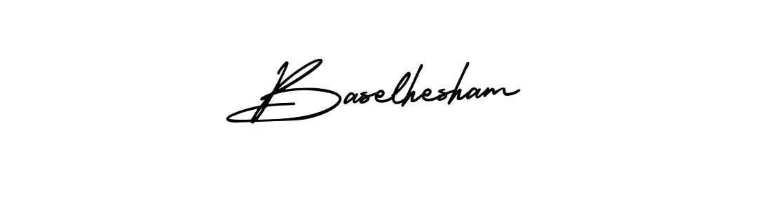 It looks lik you need a new signature style for name Baselhesham. Design unique handwritten (AmerikaSignatureDemo-Regular) signature with our free signature maker in just a few clicks. Baselhesham signature style 3 images and pictures png