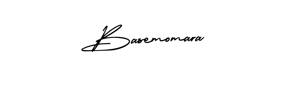 Use a signature maker to create a handwritten signature online. With this signature software, you can design (AmerikaSignatureDemo-Regular) your own signature for name Basemomara. Basemomara signature style 3 images and pictures png