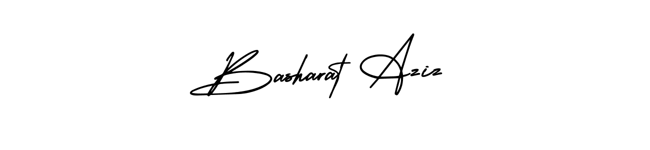 Make a short Basharat Aziz signature style. Manage your documents anywhere anytime using AmerikaSignatureDemo-Regular. Create and add eSignatures, submit forms, share and send files easily. Basharat Aziz signature style 3 images and pictures png