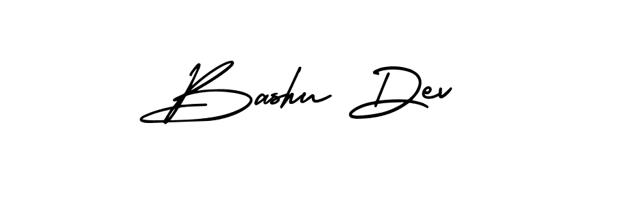 Make a beautiful signature design for name Bashu Dev. With this signature (AmerikaSignatureDemo-Regular) style, you can create a handwritten signature for free. Bashu Dev signature style 3 images and pictures png