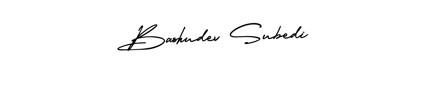Make a short Bashudev Subedi signature style. Manage your documents anywhere anytime using AmerikaSignatureDemo-Regular. Create and add eSignatures, submit forms, share and send files easily. Bashudev Subedi signature style 3 images and pictures png
