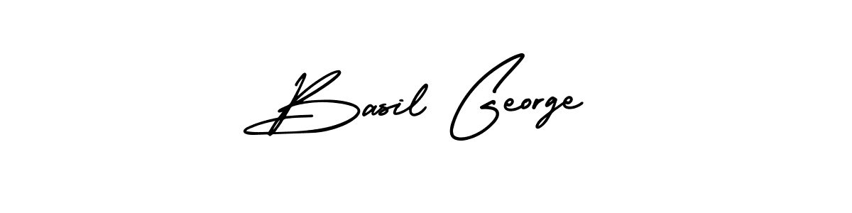 How to make Basil George signature? AmerikaSignatureDemo-Regular is a professional autograph style. Create handwritten signature for Basil George name. Basil George signature style 3 images and pictures png