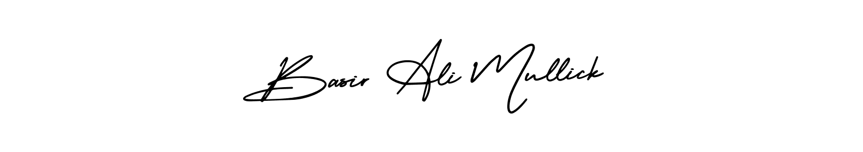 You can use this online signature creator to create a handwritten signature for the name Basir Ali Mullick. This is the best online autograph maker. Basir Ali Mullick signature style 3 images and pictures png