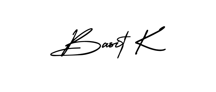 Best and Professional Signature Style for Basit K. AmerikaSignatureDemo-Regular Best Signature Style Collection. Basit K signature style 3 images and pictures png