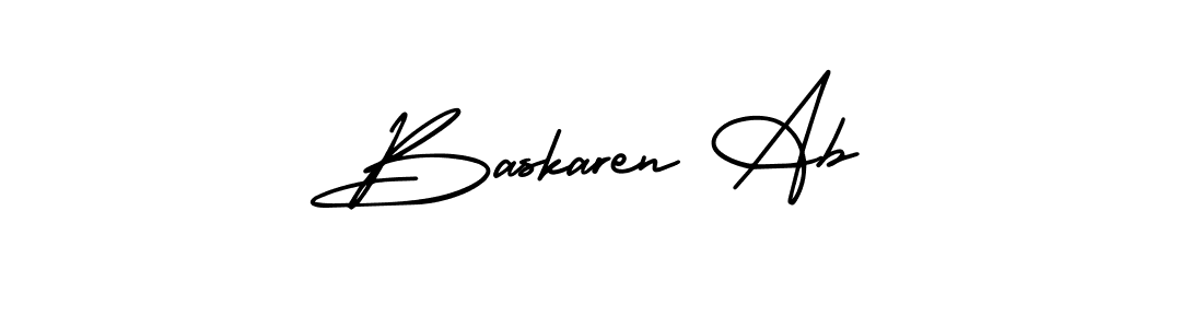Best and Professional Signature Style for Baskaren Ab. AmerikaSignatureDemo-Regular Best Signature Style Collection. Baskaren Ab signature style 3 images and pictures png