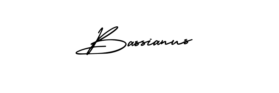 The best way (AmerikaSignatureDemo-Regular) to make a short signature is to pick only two or three words in your name. The name Bassianus include a total of six letters. For converting this name. Bassianus signature style 3 images and pictures png