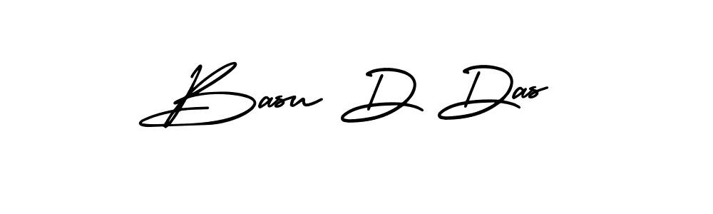 Use a signature maker to create a handwritten signature online. With this signature software, you can design (AmerikaSignatureDemo-Regular) your own signature for name Basu D Das. Basu D Das signature style 3 images and pictures png