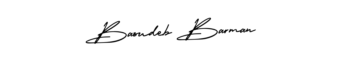 It looks lik you need a new signature style for name Basudeb Barman. Design unique handwritten (AmerikaSignatureDemo-Regular) signature with our free signature maker in just a few clicks. Basudeb Barman signature style 3 images and pictures png