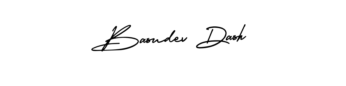 You should practise on your own different ways (AmerikaSignatureDemo-Regular) to write your name (Basudev Dash) in signature. don't let someone else do it for you. Basudev Dash signature style 3 images and pictures png