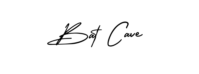 Bat Cave stylish signature style. Best Handwritten Sign (AmerikaSignatureDemo-Regular) for my name. Handwritten Signature Collection Ideas for my name Bat Cave. Bat Cave signature style 3 images and pictures png