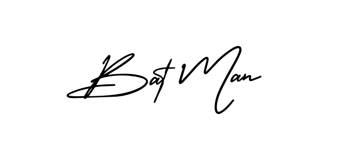 Check out images of Autograph of Bat Man name. Actor Bat Man Signature Style. AmerikaSignatureDemo-Regular is a professional sign style online. Bat Man signature style 3 images and pictures png