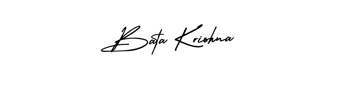 Make a beautiful signature design for name Bata Krishna. With this signature (AmerikaSignatureDemo-Regular) style, you can create a handwritten signature for free. Bata Krishna signature style 3 images and pictures png