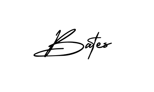 Make a beautiful signature design for name Bates. With this signature (AmerikaSignatureDemo-Regular) style, you can create a handwritten signature for free. Bates signature style 3 images and pictures png