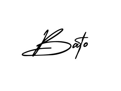 Create a beautiful signature design for name Bato. With this signature (AmerikaSignatureDemo-Regular) fonts, you can make a handwritten signature for free. Bato signature style 3 images and pictures png