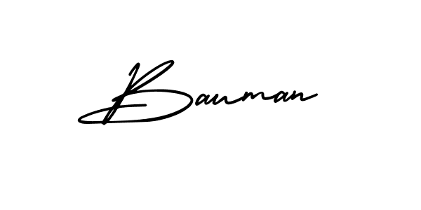 Make a beautiful signature design for name Bauman. Use this online signature maker to create a handwritten signature for free. Bauman signature style 3 images and pictures png