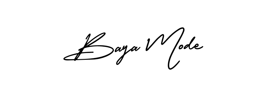 Best and Professional Signature Style for Baya Mode. AmerikaSignatureDemo-Regular Best Signature Style Collection. Baya Mode signature style 3 images and pictures png