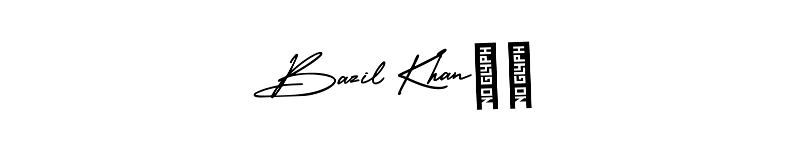 Check out images of Autograph of Bazil Khan❤️ name. Actor Bazil Khan❤️ Signature Style. AmerikaSignatureDemo-Regular is a professional sign style online. Bazil Khan❤️ signature style 3 images and pictures png