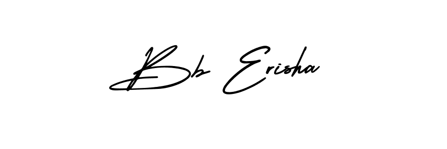 Also we have Bb Erisha name is the best signature style. Create professional handwritten signature collection using AmerikaSignatureDemo-Regular autograph style. Bb Erisha signature style 3 images and pictures png