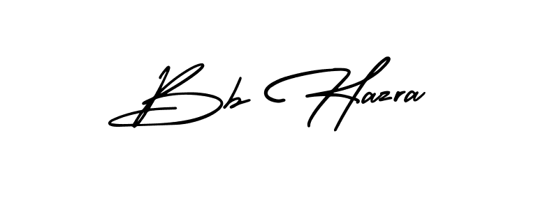 It looks lik you need a new signature style for name Bb Hazra. Design unique handwritten (AmerikaSignatureDemo-Regular) signature with our free signature maker in just a few clicks. Bb Hazra signature style 3 images and pictures png