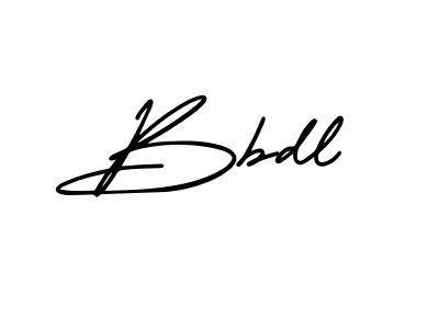 You should practise on your own different ways (AmerikaSignatureDemo-Regular) to write your name (Bbdl) in signature. don't let someone else do it for you. Bbdl signature style 3 images and pictures png