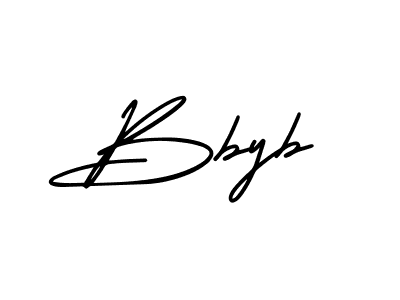 Also we have Bbyb name is the best signature style. Create professional handwritten signature collection using AmerikaSignatureDemo-Regular autograph style. Bbyb signature style 3 images and pictures png