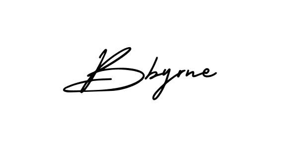 Design your own signature with our free online signature maker. With this signature software, you can create a handwritten (AmerikaSignatureDemo-Regular) signature for name Bbyrne. Bbyrne signature style 3 images and pictures png