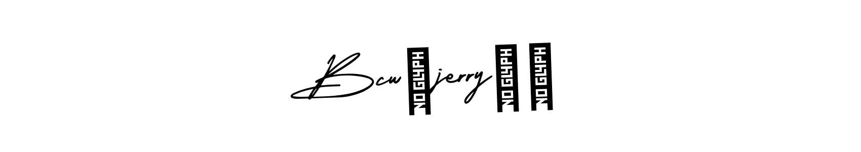 See photos of Bcwㅤjerryㅤ✓ official signature by Spectra . Check more albums & portfolios. Read reviews & check more about AmerikaSignatureDemo-Regular font. Bcwㅤjerryㅤ✓ signature style 3 images and pictures png