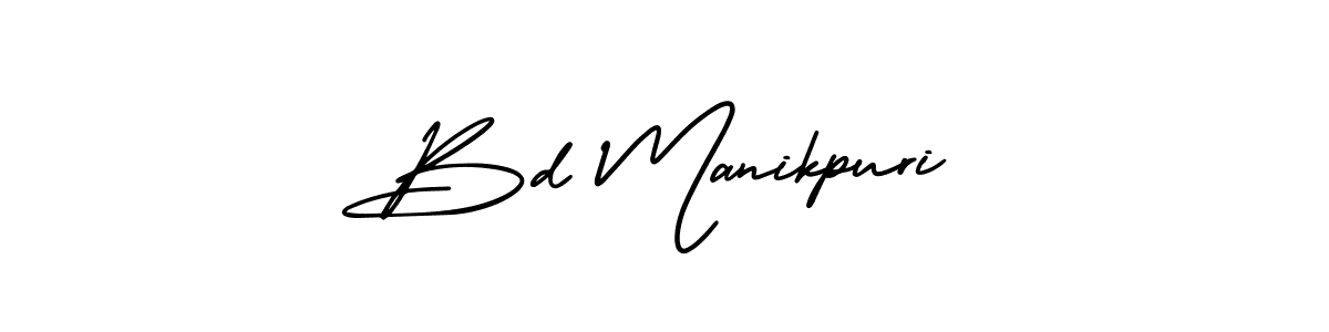 if you are searching for the best signature style for your name Bd Manikpuri. so please give up your signature search. here we have designed multiple signature styles  using AmerikaSignatureDemo-Regular. Bd Manikpuri signature style 3 images and pictures png