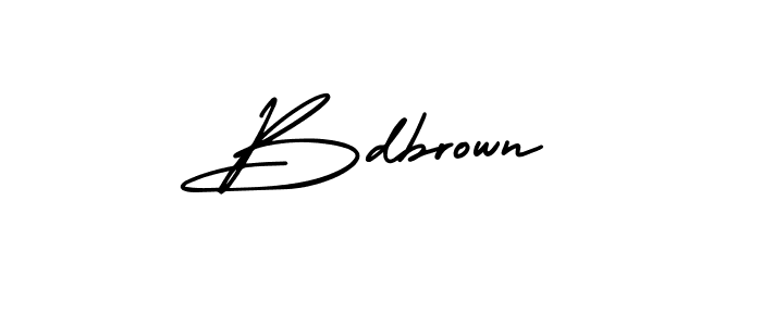 You should practise on your own different ways (AmerikaSignatureDemo-Regular) to write your name (Bdbrown) in signature. don't let someone else do it for you. Bdbrown signature style 3 images and pictures png