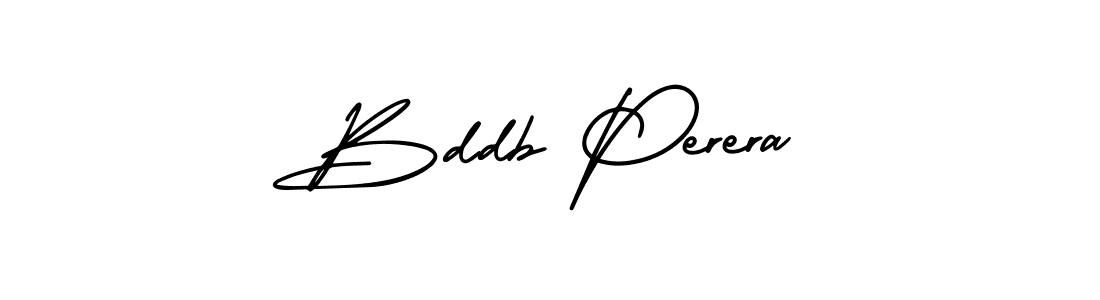 Create a beautiful signature design for name Bddb Perera. With this signature (AmerikaSignatureDemo-Regular) fonts, you can make a handwritten signature for free. Bddb Perera signature style 3 images and pictures png