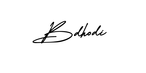 Make a beautiful signature design for name Bdhodi. With this signature (AmerikaSignatureDemo-Regular) style, you can create a handwritten signature for free. Bdhodi signature style 3 images and pictures png